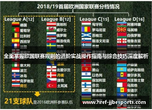 全面掌握欧国联赛规则的进阶实战操作指南与综合技巧深度解析